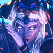 Dark Guardian: Lurker [Front Portrait] Pastel