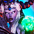 Dark Guardian: Skull Magic [Front Portrait f5] Blur Vignette