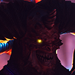 Dark Guardian: Skull Magic [Front Portrait f7] Blur Vignette