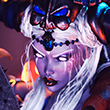 Dark Guardian: Skull Magic [High Portrait] Blur Vignette