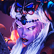 Dark Guardian: Skull Magic [High Portrait] Glam BlurVig