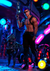 Cyberpunk Juan